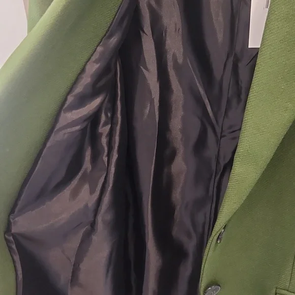 Thakoon Green Single Breasted Wool Coat NWT - Picture 12 of 13